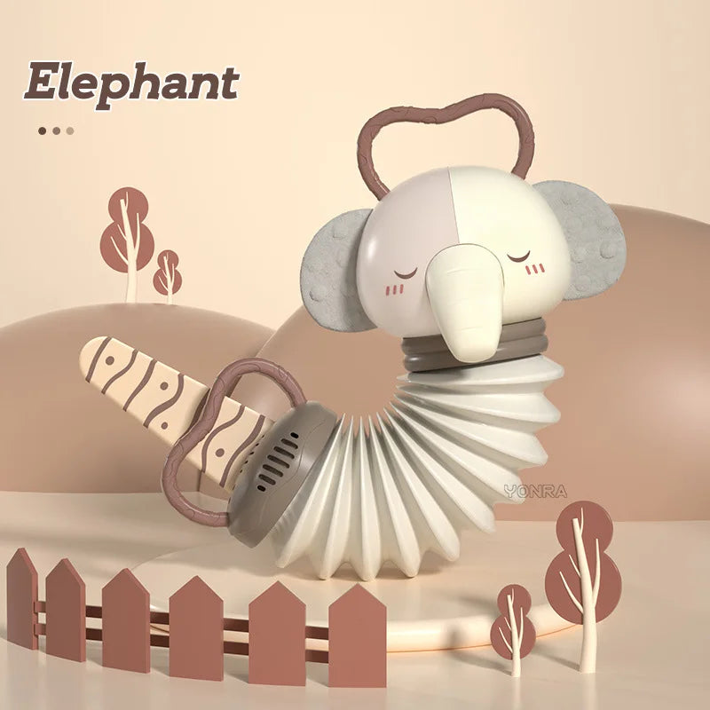 Rattolo a fisarmonica per animali – Divertimento sensoriale per i bambini