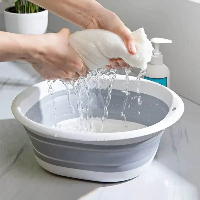 FlexSink Lavabo Compatto | Lavabo Portatile e Pieghevole per Verdure, Piatti e Pediluvi
