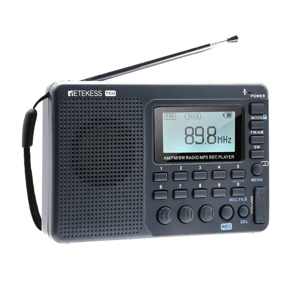 Radio Portatile Compatta – EchoWave