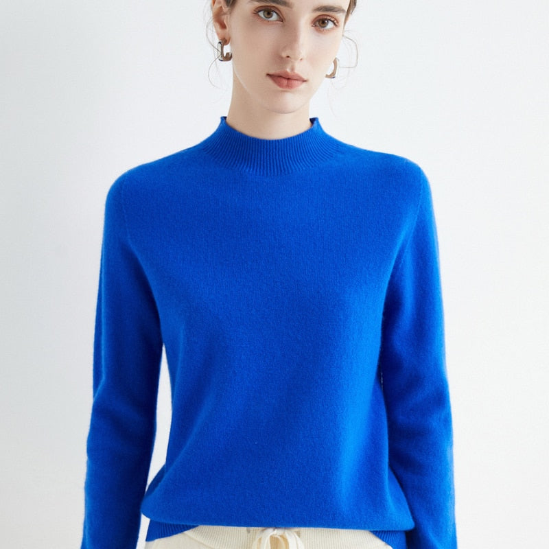 Maglione in Cashmere SilkThread | Pullover leggero premium per donne, adatto a tutte le stagioni