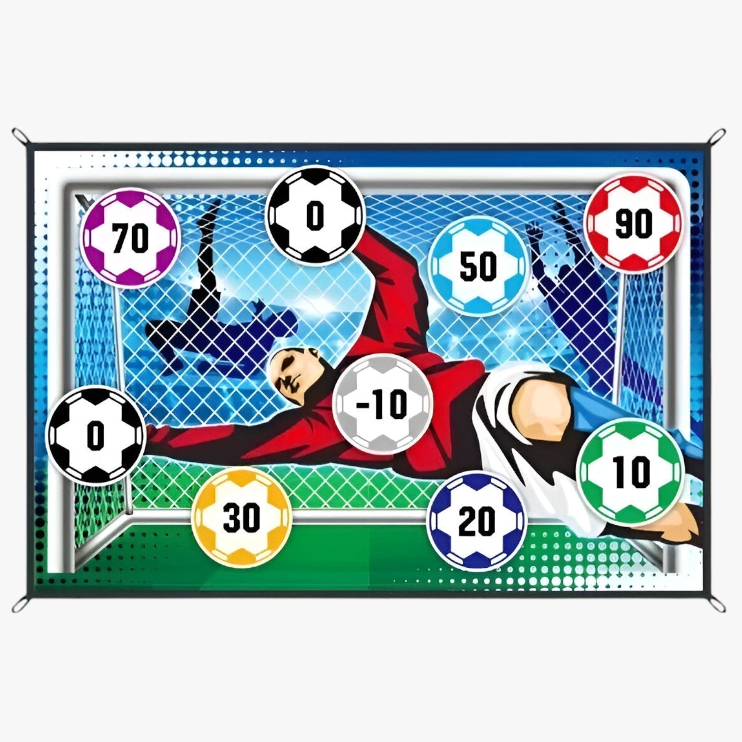 Tappeto da Gioco TorSpaß Calcio – Azione Indoor & Outdoor per Bambini