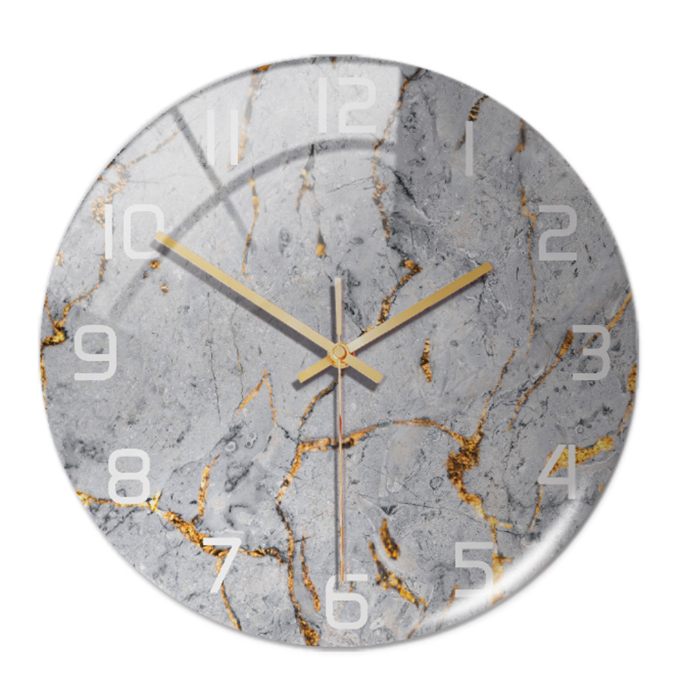 Orologio da Parete Elegante con Effetto Marmo – MarbleTime