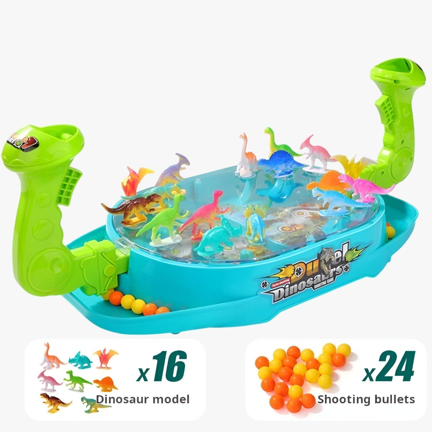 Catapult Fun DinoShot – Gioco di abilità per due con fattore di apprendimento