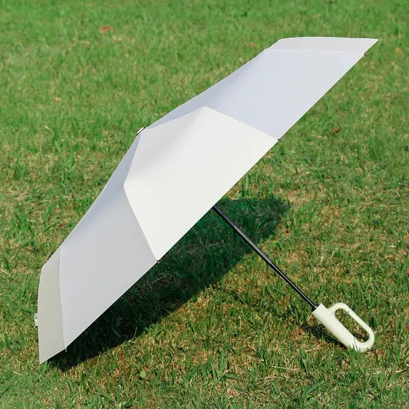 AeroShield Ombrello Automatico | Ombrello Pieghevole Antivento e Protetto dai Raggi UV per Uso in Tutte le Condizioni Meteorologiche