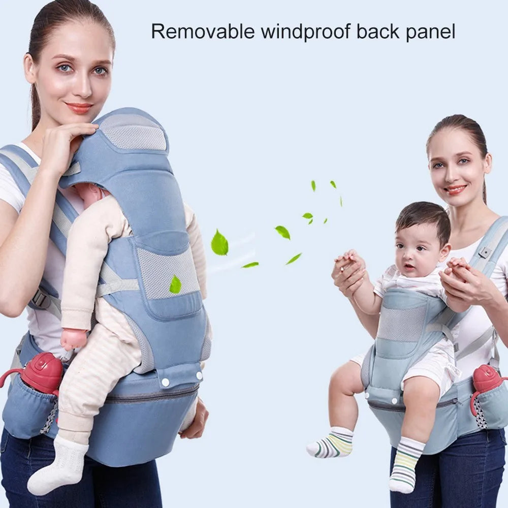 Marsupio Ergonomico per Bambini – Marsupio Comodo per Fianchi per Genitori e Bambini