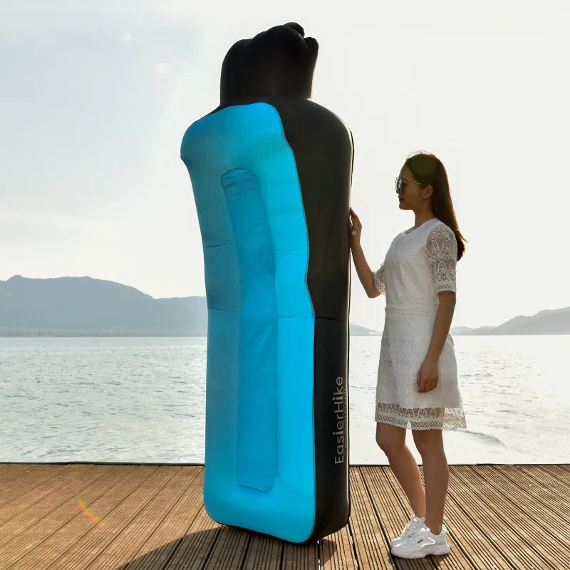 Divano ad Aria Gonfiabile per Esterni - Lettino Portatile per Campeggio e Spiaggia