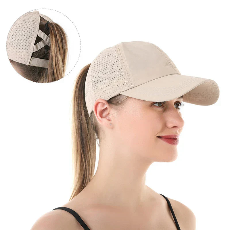 Cappellino Sportivo Unisex Traspirante in Rete con Vestibilità Regolabile – AeroCap