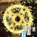 Catena di luci LED Ignisia | Con telecomando | 30–75 m | 900–2000 LED | Impermeabile IP65 | Per Natale, Halloween e feste