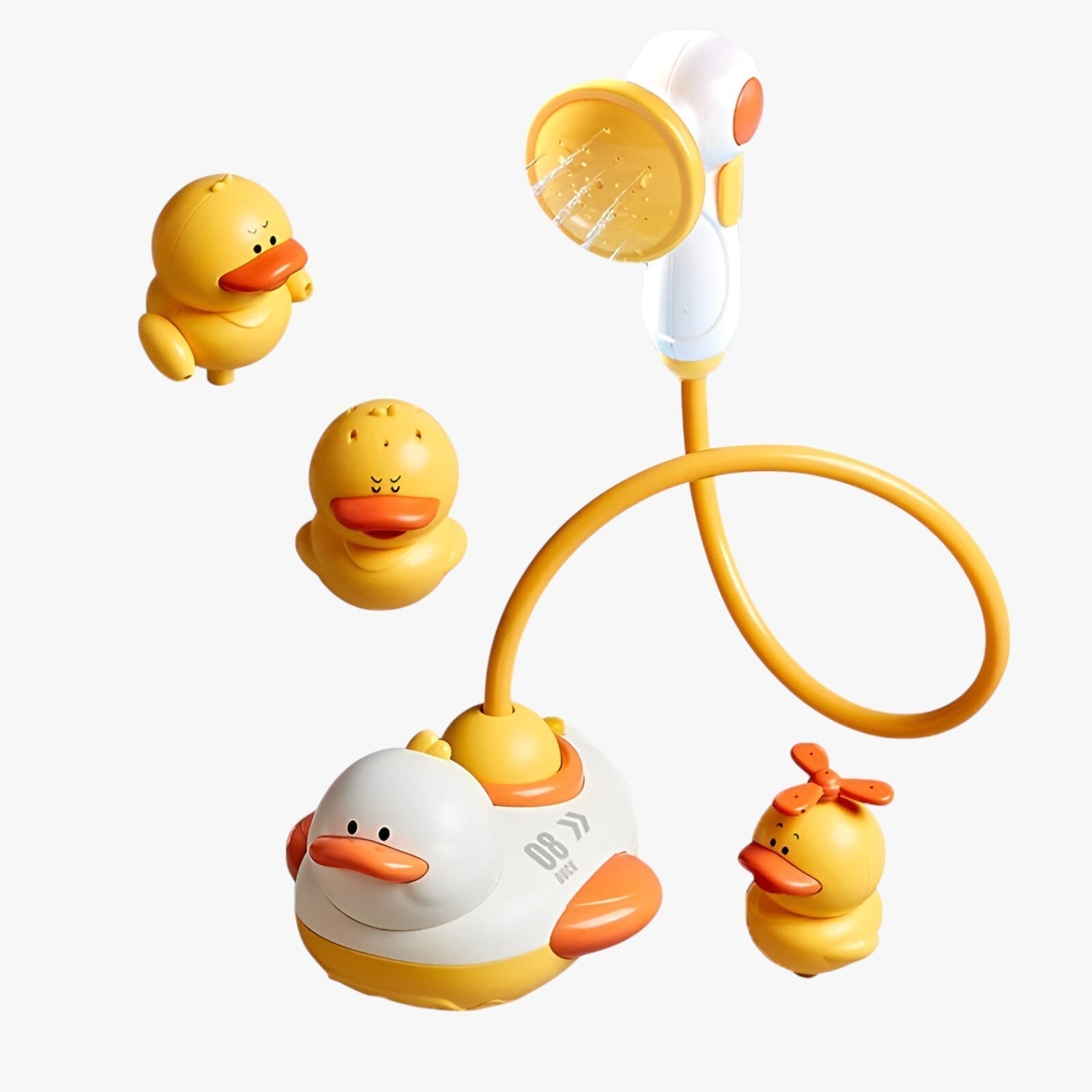 Anatra da Bagno Divertente con Fontana – Giocattolo Interattivo da Bagno per Bambini