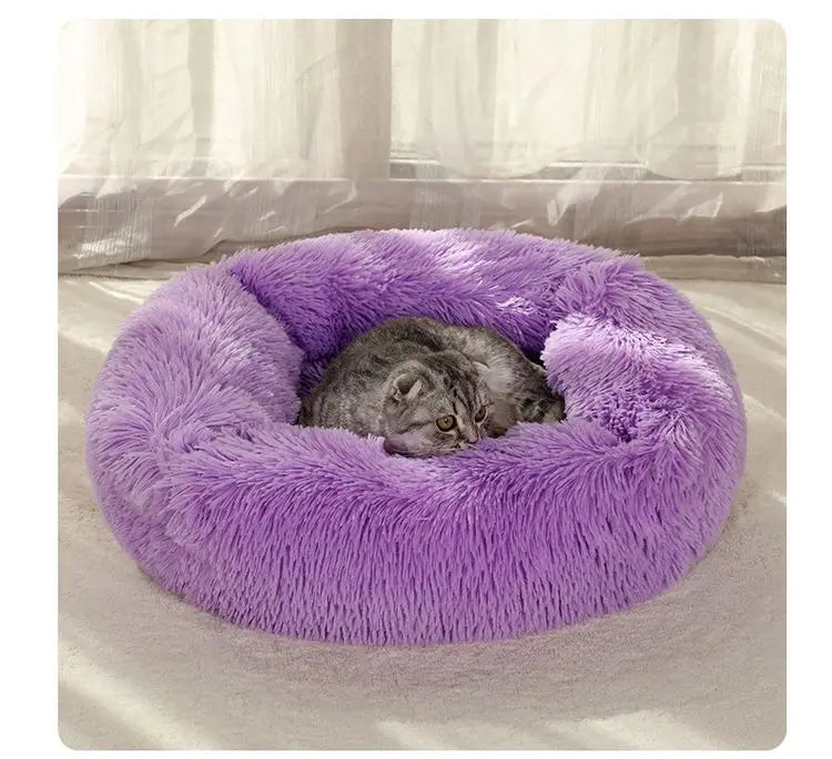 FurHaven Deluxe Dog Lounger | Letto per animali domestici lungo in peluche, lavabile per cani e gatti