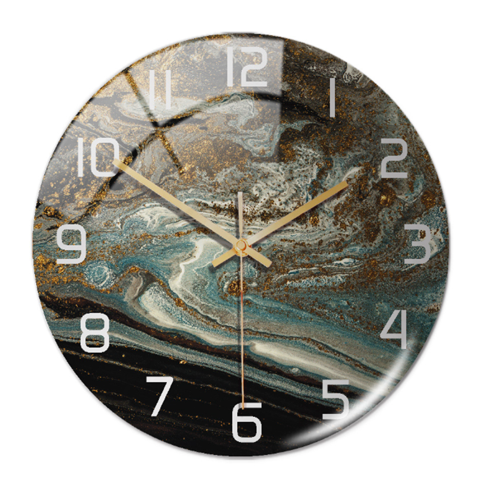 Orologio da Parete Elegante con Effetto Marmo – MarbleTime
