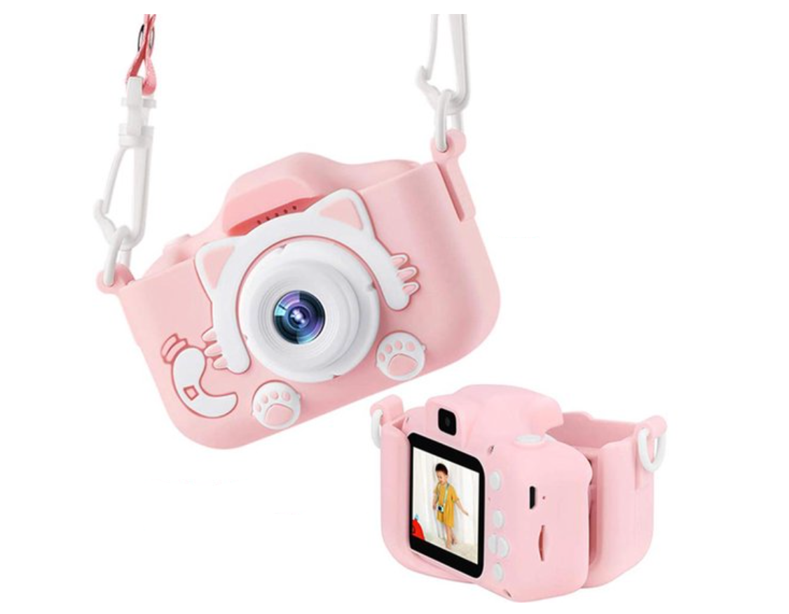 Mini Fotocamera per Bambini con Custodia Protettiva Klikkie | Cattura i Ricordi in Modo Giocoso