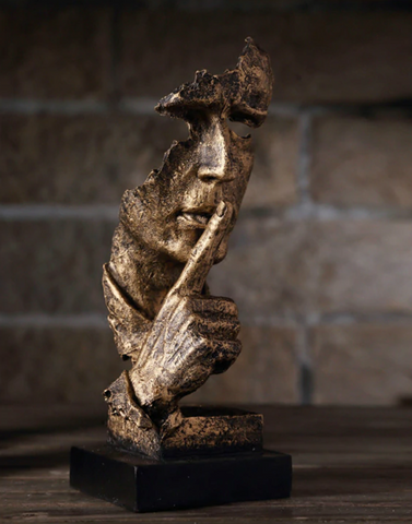 Scultura Astratta Dorata – Soren