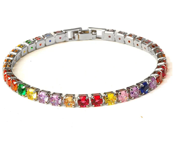 Bracciale Tennis con Zirconia - Aurora