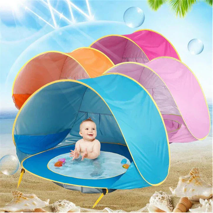 Tenda per Bambini con Protezione UV e Mini Piscina – SunShell
