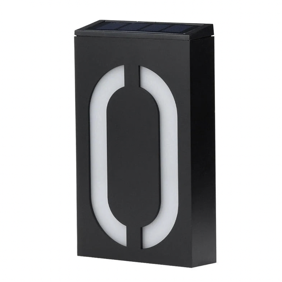 Numero Civico Illuminato con Energia Solare - SolarSign