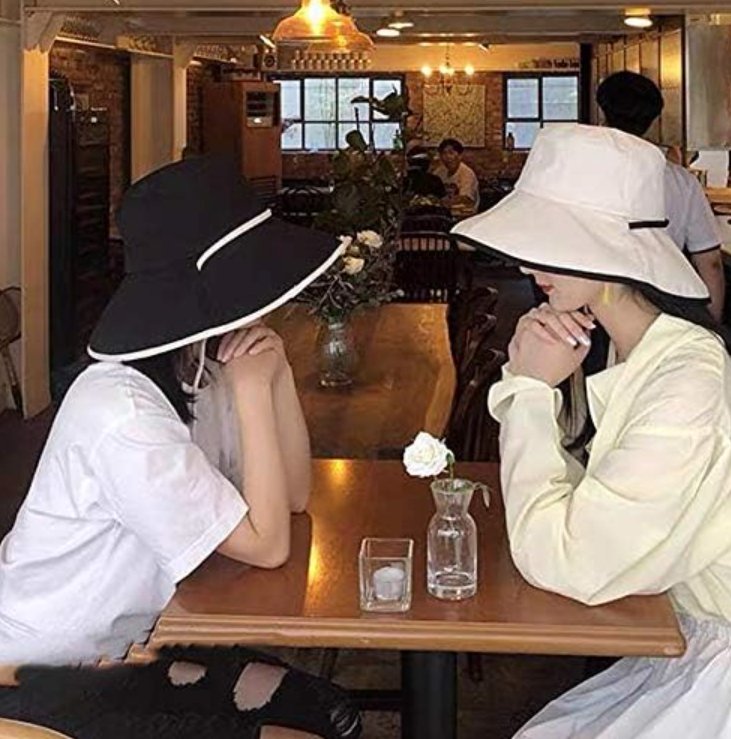 Cappello da sole grande da donna con ampia visiera – Livia