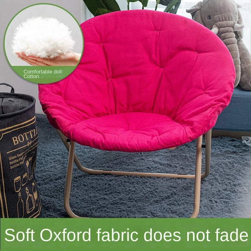 Sedia Luna Grande Pieghevole – Sedia Confortevole per Uso Interno ed Esterno