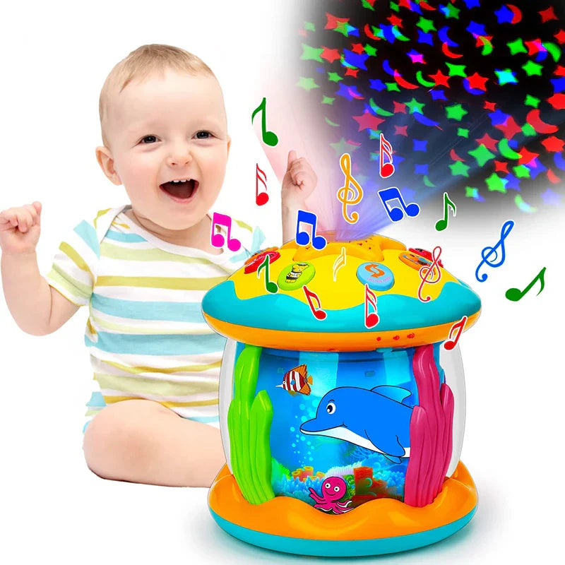 Lightplay Drum for Babies – Musica e Proiezione per l'Apprendimento Sensoriale