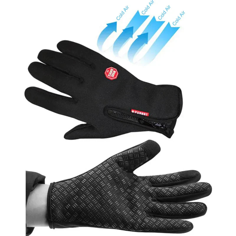 Guanti Invernali ArcticGrip | Guanti Impermeabili e Compatibili con il Touchscreen a Dita Intere