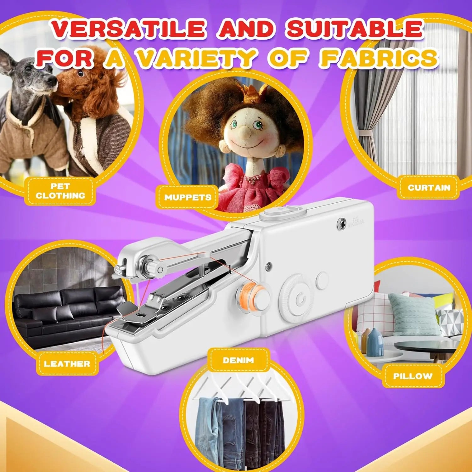 Mini Macchina da Cucire Elettrica - StitchMatic