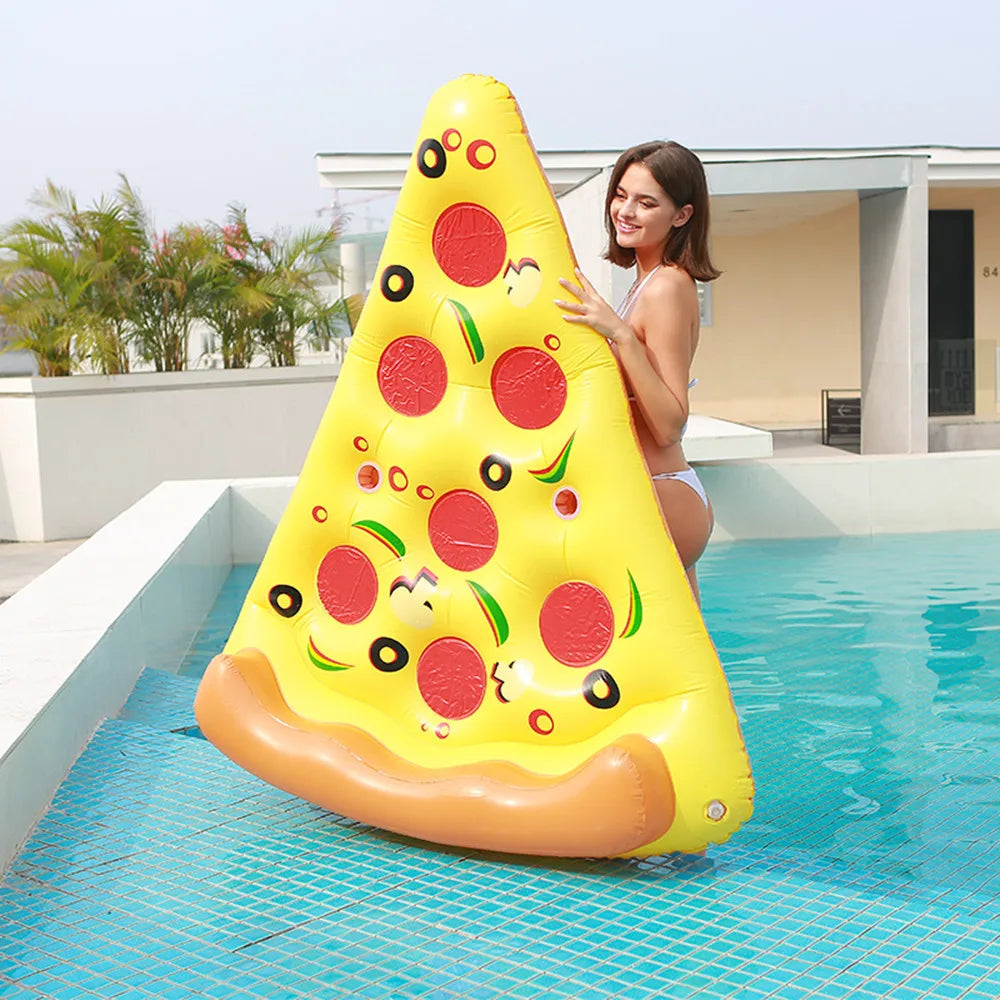 Materassino da Piscina a Forma di Pizza Gigante – Rilassati e Goditi con Stile