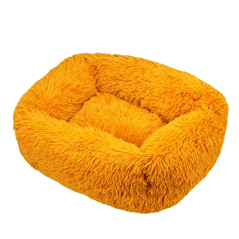 FurHaven Deluxe Dog Lounger | Letto per animali domestici lungo in peluche, lavabile per cani e gatti