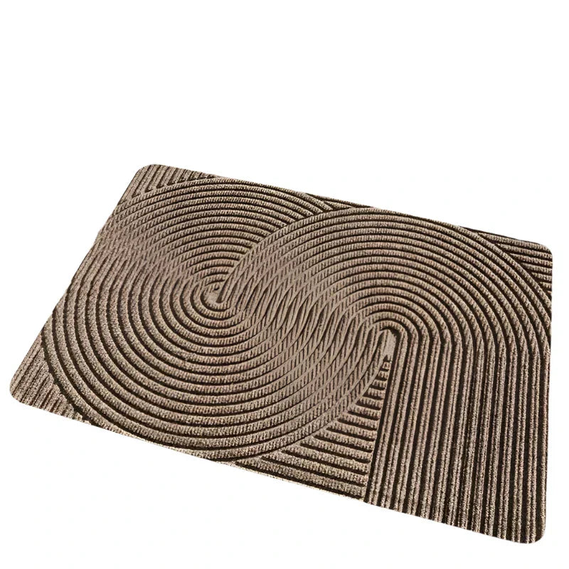 MatLuxe Elegante Tappetino Geometrico per Porta | Protettore per Pavimenti Resistente allo Sporco e alle Intemperie