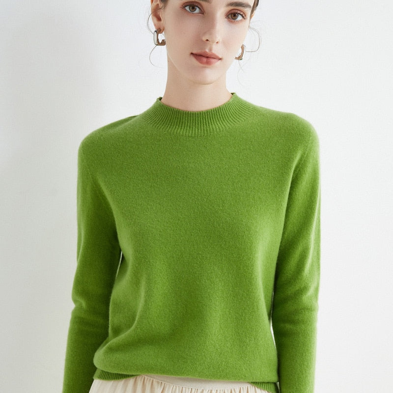 Maglione in Cashmere SilkThread | Pullover leggero premium per donne, adatto a tutte le stagioni