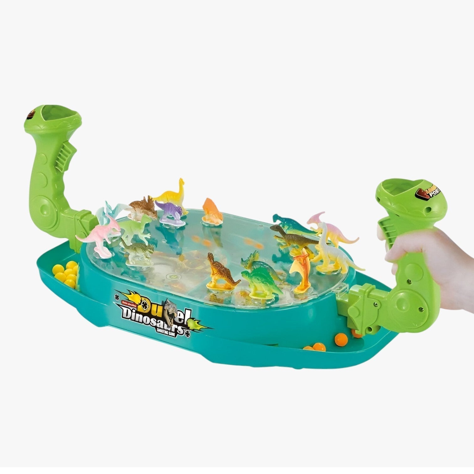 Catapult Fun DinoShot – Gioco di abilità per due con fattore di apprendimento