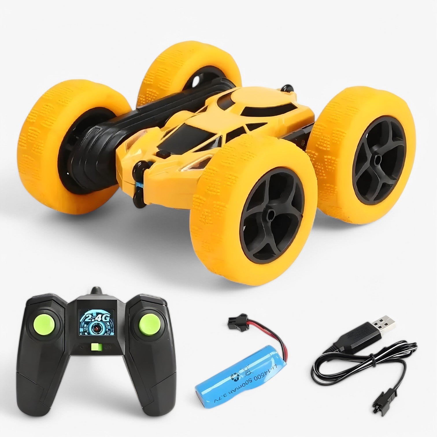 Veicolo Stunt RC con Funzione Flip e Capacità Off-Road – FlipRacer X