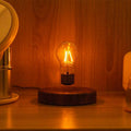 BulbGlow - Lâmpada elegante com lâmpada flutuante para uma decoração única