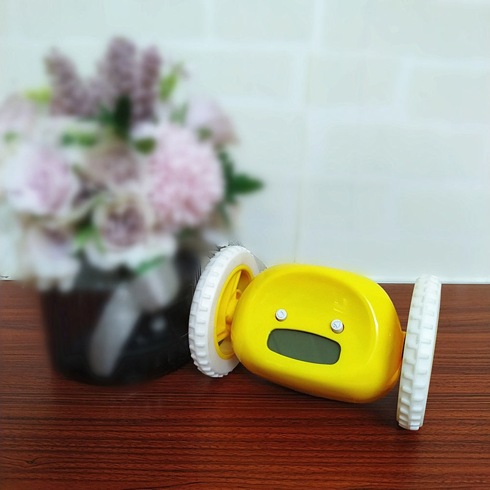 BoostAlarm Sveglia con Ruote | Una sveglia intelligente e giocosa che ti tiene sveglio