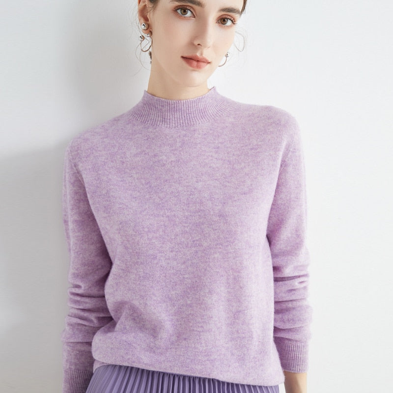 Maglione in Cashmere SilkThread | Pullover leggero premium per donne, adatto a tutte le stagioni