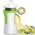 VeggiTwist Coupe-légumes en spirale | Pour légumes et fromages | Manuel et compact | Acier inoxydable et plastique sans BPA