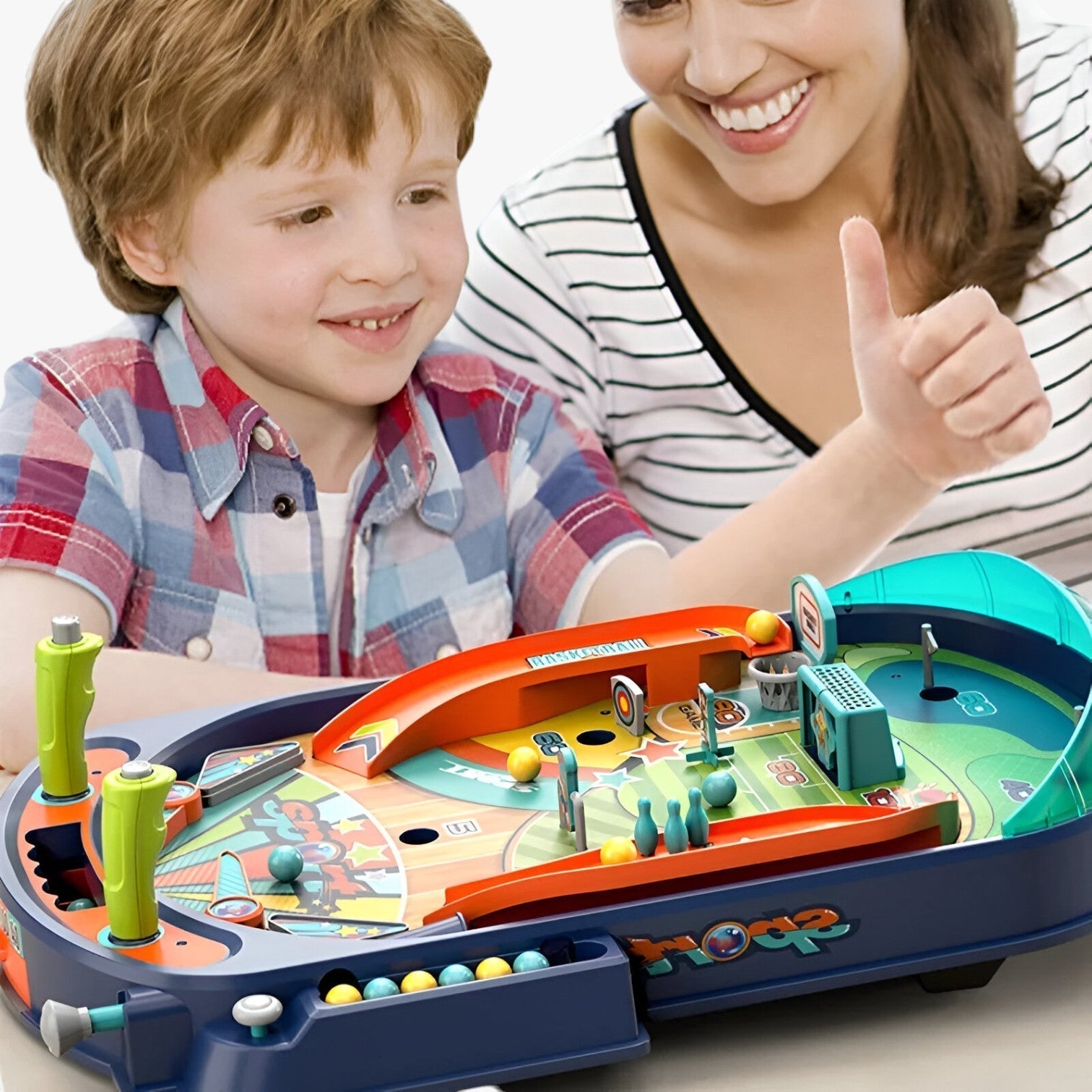 Gioco d'azione interattivo per due giocatori per bambini – Arena di Gioco DuoPower