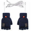 Rechargeable USB Heated Gloves with Warm Waves