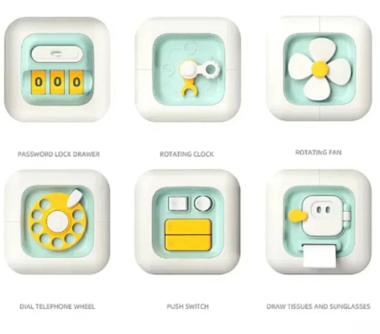 Tavola Montessori per l'Apprendimento e le Abilità Motorie in Legno per uno Sviluppo Creativo Precoce