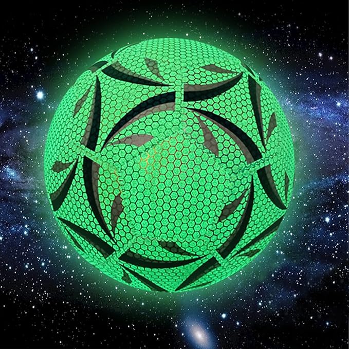 Pallone da Calcio Luminoso con Effetto Riflesso – Per Giocare Divertendosi Giorno e Notte