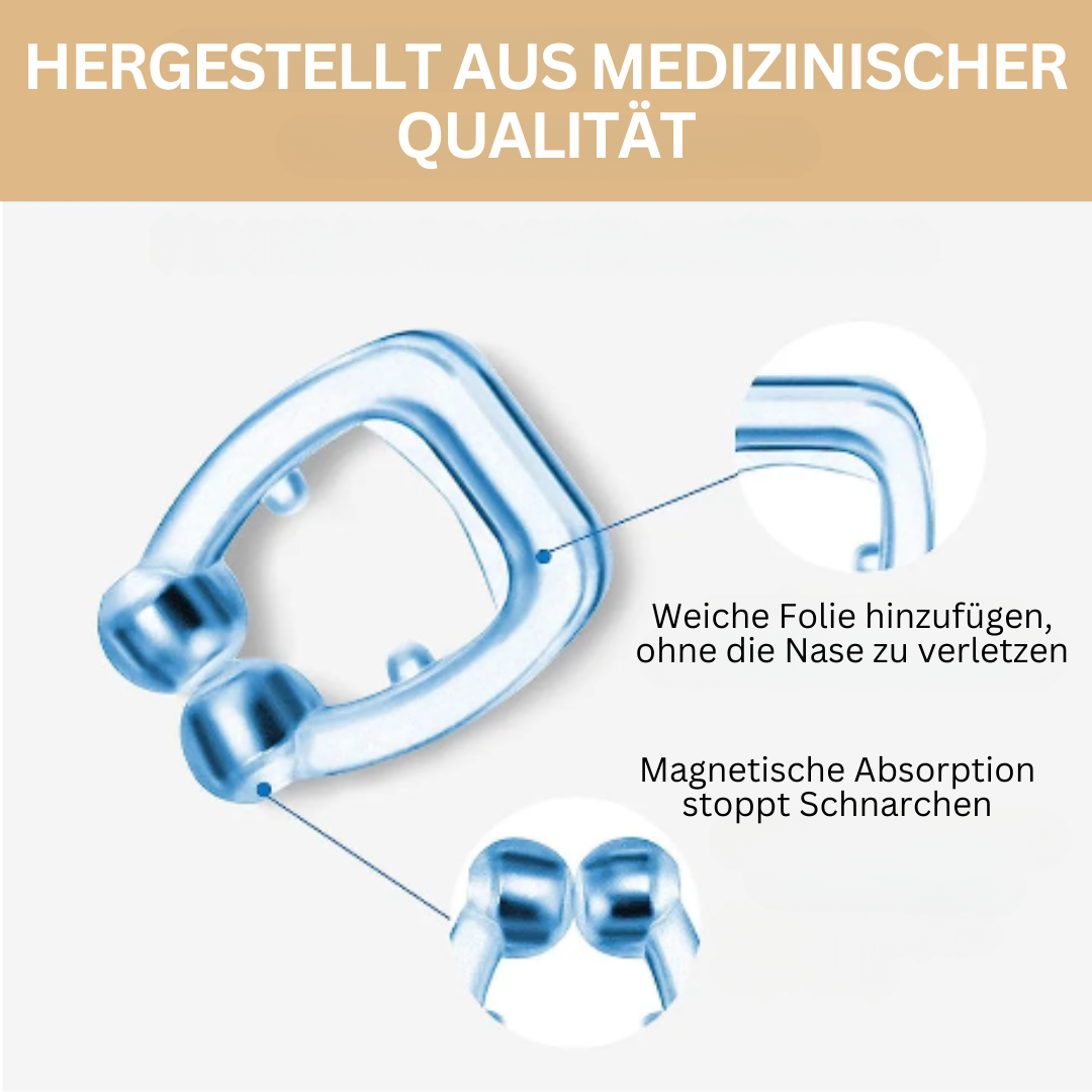 Clip Nasale Anti-Russamento – SilentBreathe