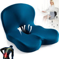 Cojín para Silla | Cojín Ergonómico de Espuma Viscoelástica | Soporte de Peso y Antideslizante | ErgoComfort