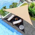 Tenda de sol | Superfície de sombra triangular para terraço | Proteção UV e resistente à água | AeriCover