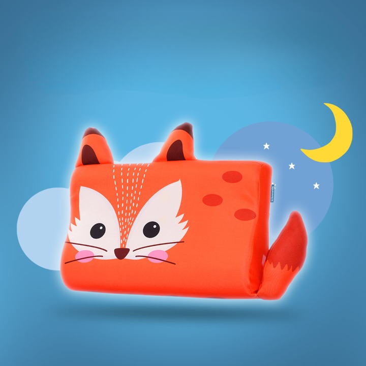 Cuscino per il Collo dei Bambini con Supporto Ergonomico – Selezione di Motivi Animali