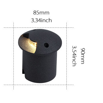 RadiancePro Faretti LED Interrati | Illuminazione a pavimento impermeabile per percorsi e paesaggi