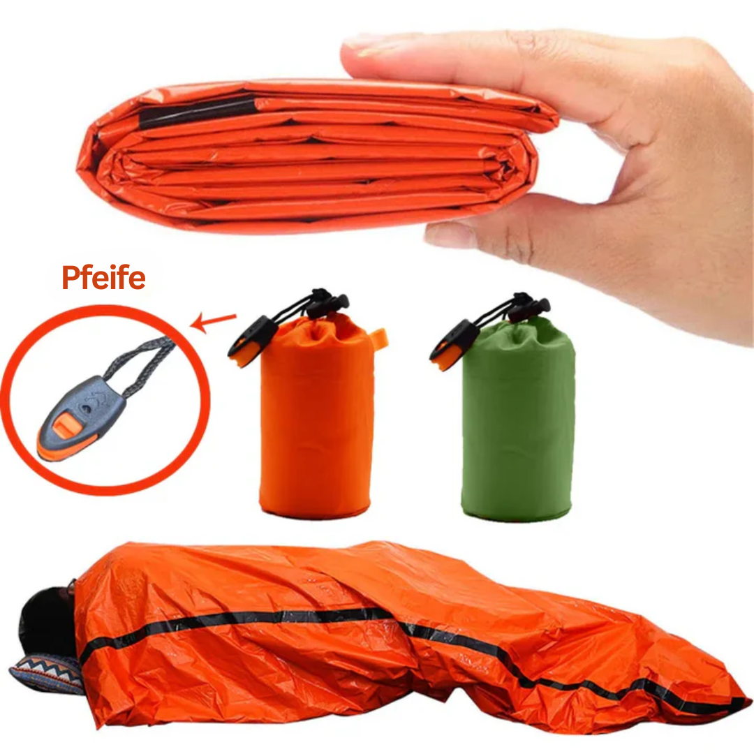 Sacco a pelo d'emergenza impermeabile – SurvivalShield Bivy