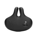 Sella da Mountainbike senza Naso con Ammortizzazione Confortevole per Bicicletta Accessori da Esterno (Nero)
