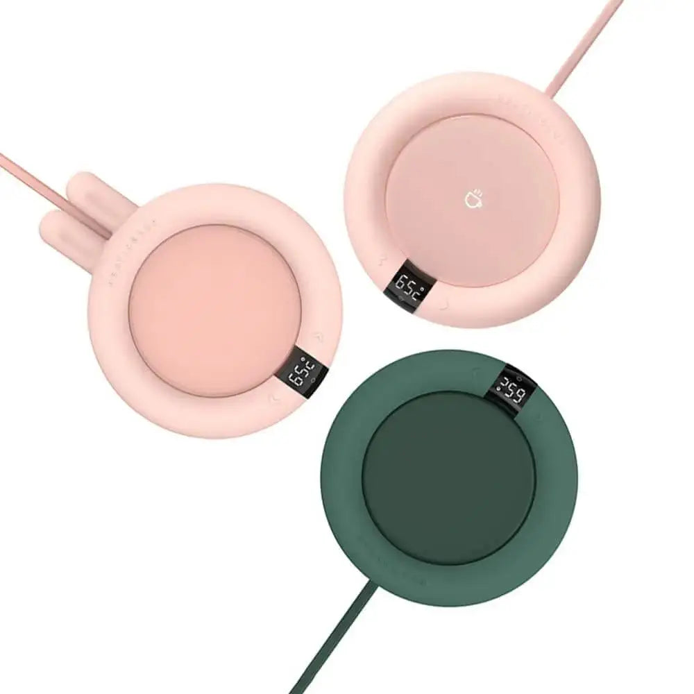 GlowMug Piastra di Riscaldamento di Precisione | Scaldavivande per tazza con temperatura regolabile per casa e ufficio