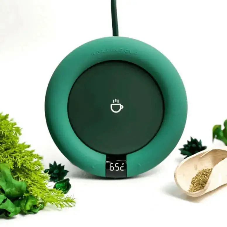 GlowMug Piastra di Riscaldamento di Precisione | Scaldavivande per tazza con temperatura regolabile per casa e ufficio