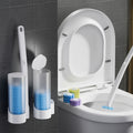 Escova para WC Descartável | Antibacteriana | Cabeças de Esponja Higiénicas | CleanClick