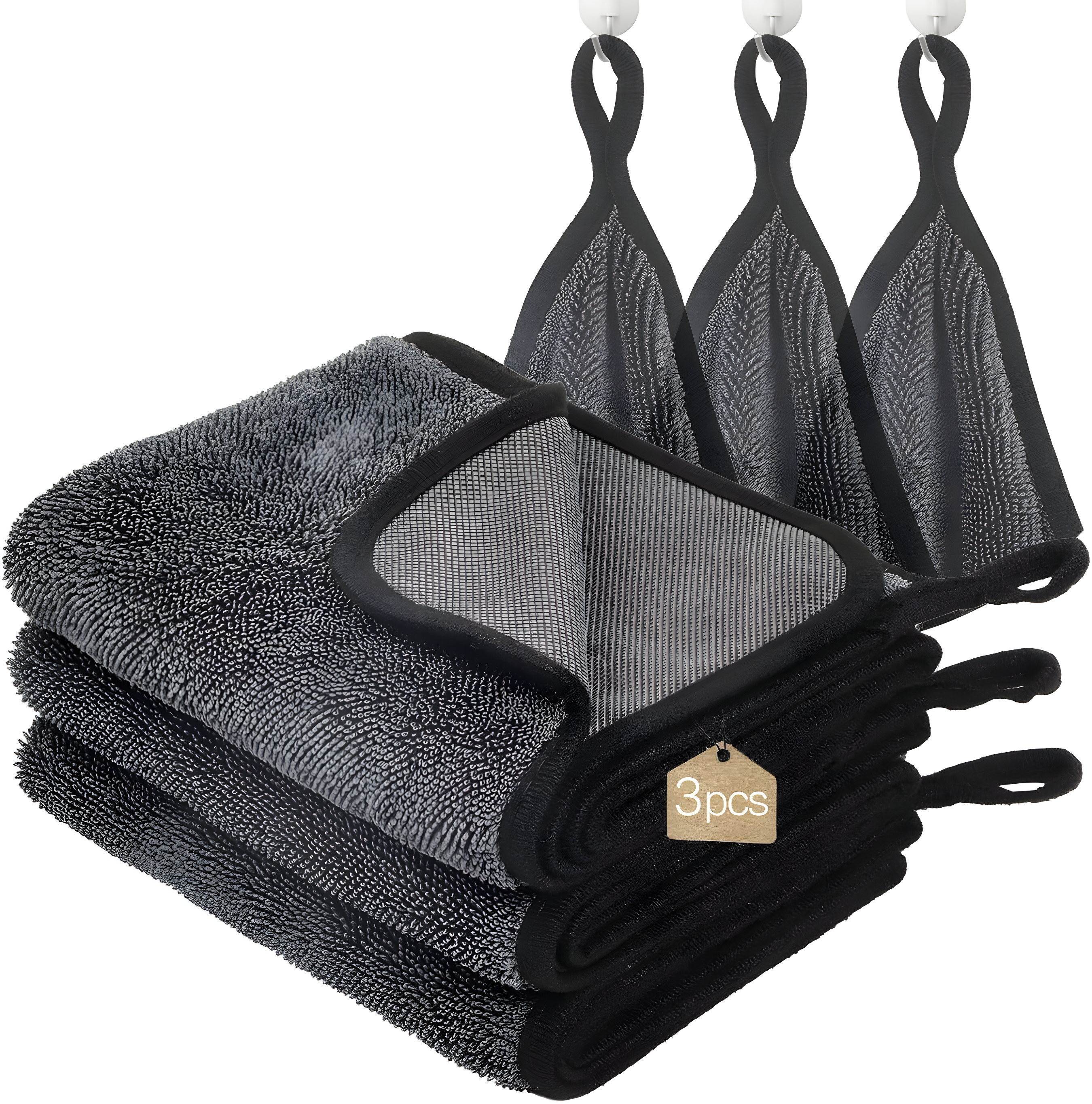 Panno in Microfibra Premium CrystalDry | Asciugamano Extra Assorbente per Auto, Finestre e Cucine